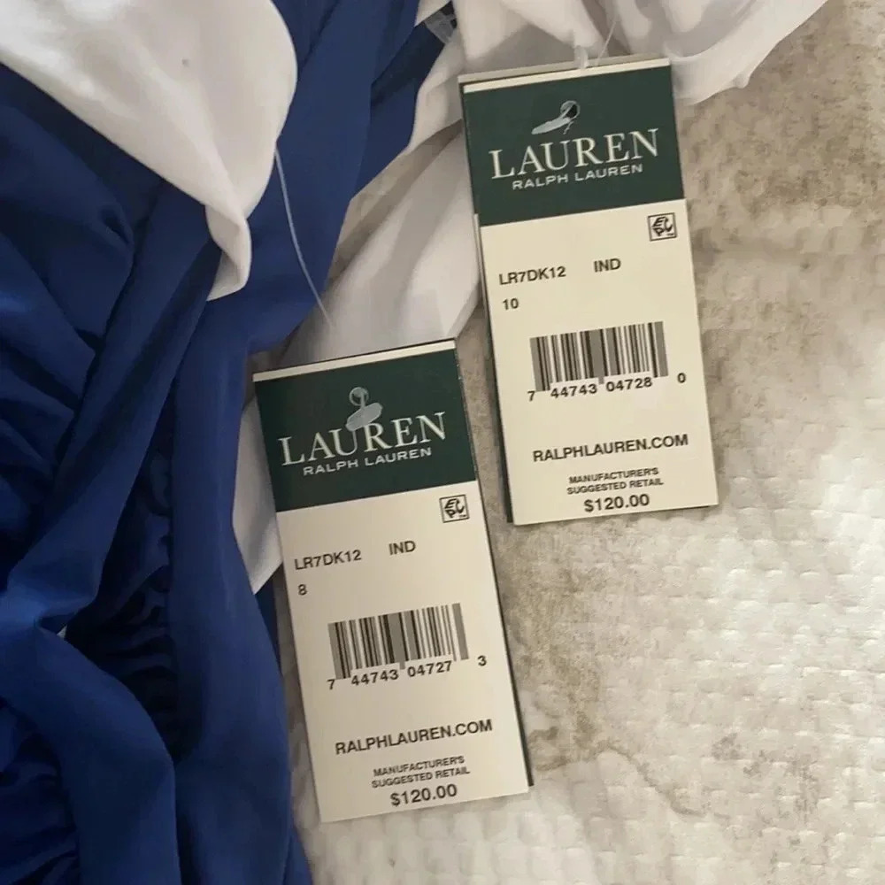 NWT Ralph Lauren Bel Aire Skirted Bandeau OnePiece - Picture 10 of 11
